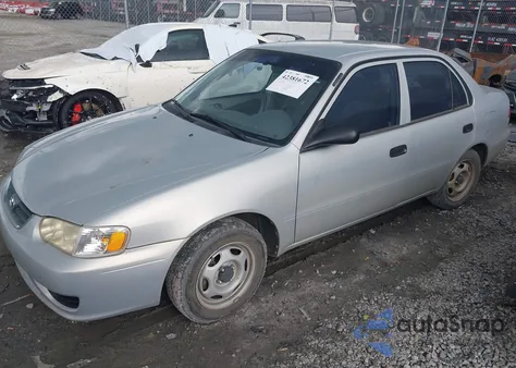2001 Toyota Corolla Ce z USA, uszkodzony, nr VIN 1NXBR12E21Z473918